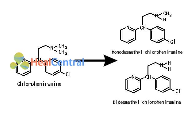 Chuyển hóa Chlorphenimanine