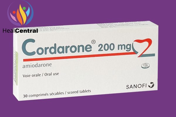 Hộp thuốc Cordarone