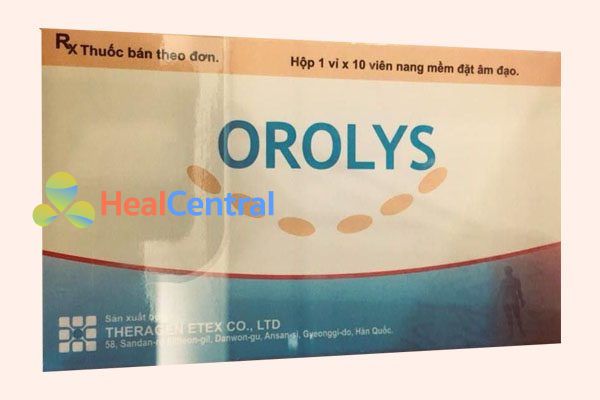 Hộp thuốc Orolys 