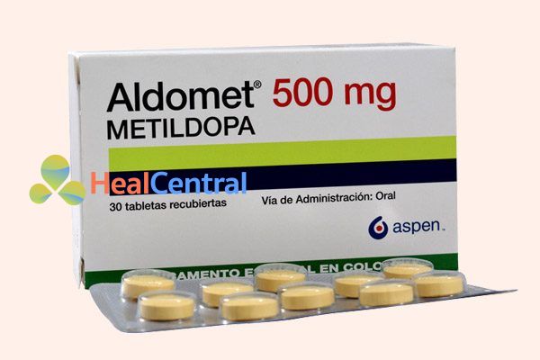 Biệt dược Aldomet (methyldopa)