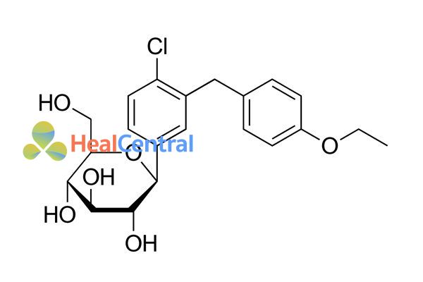 Công thức hóa học Dapagliflozin