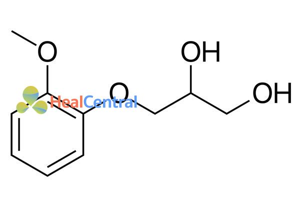 Công thức hóa học Guaifenesin