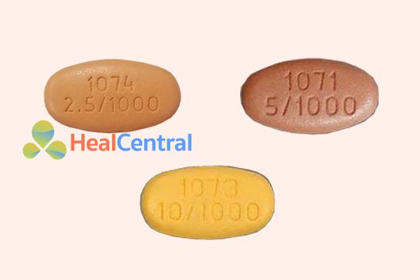 Dapagliflozin 2.5 mg, 5 mg, 10 mg