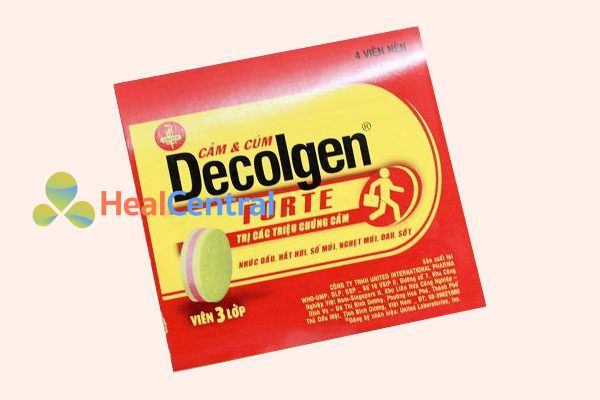 Vỉ thuốc Decolgen