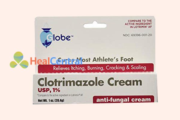 Hộp thuốc Clotrimazole