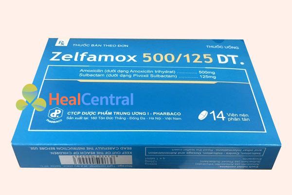 Hộp thuốc Zelfamox