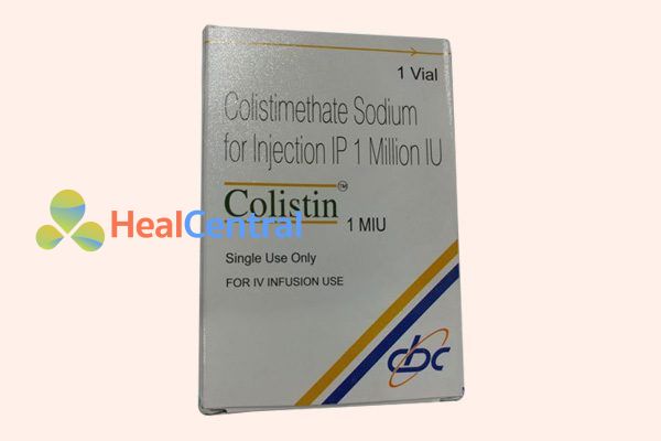 Hộp thuốc Colistin
