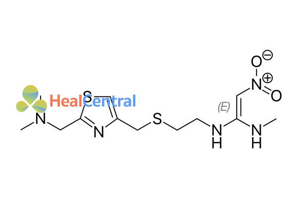 Công thức hóa học Nizatidine