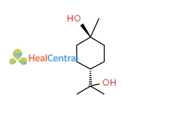 Công thức hóa học terpin