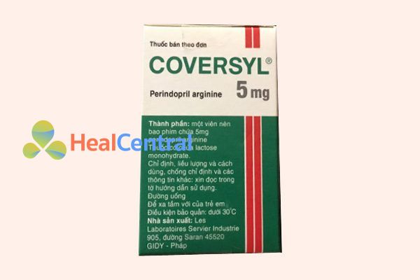 Hộp thuốc Coversyl 5mg