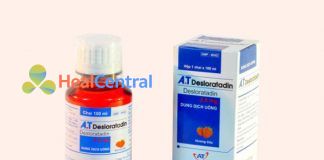 Hộp và lọ thuốc Desloratadin
