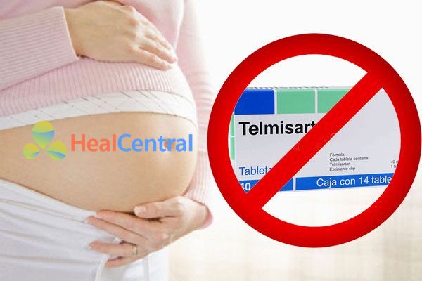 Không sử dụng thuốc telmisartan cho phụ nữ mang thai