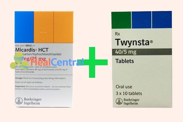 Sử dụng kết hợp Micardis HCT và Twynsta 