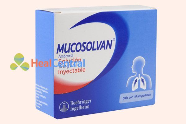Thuốc Mucosolvan (Ambroxol do Boehringer-Ingelheim sản xuất)