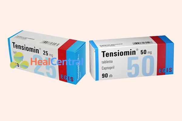 Thuốc Tensiomin 25mg và 50mg