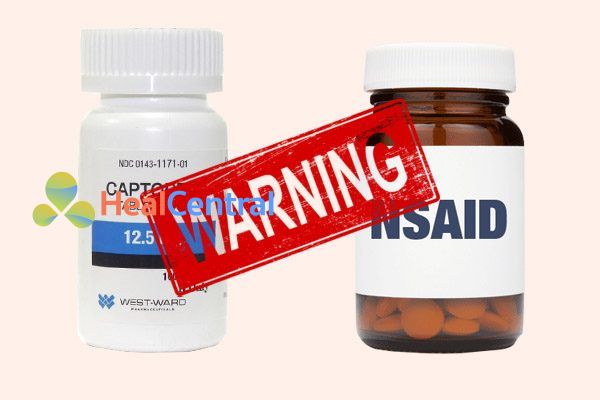 Tương tác thuốc Captopril (ACEIs) và NSAIDs