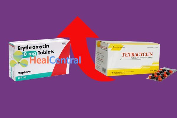 Tương tác thuốc Erythromycin và Tetracylin