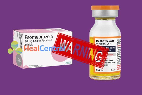 Tương tác thuốc esomeprazol và methotrxate