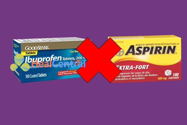 Tương tác thuốc Ibuprofen và Aspirin