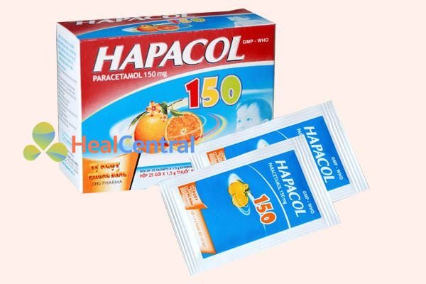 Hộp thuốc Hapacol 150