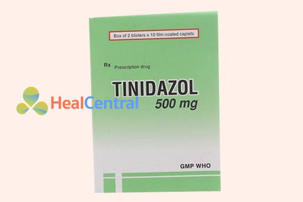 Hộp thuốc Tinidazol