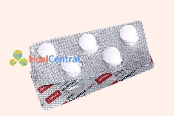 Vỉ thuốc Spiramycin