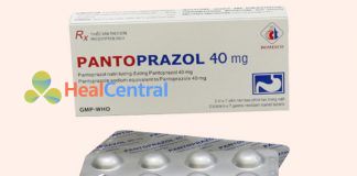 Hộp thuốc Pantoprazol