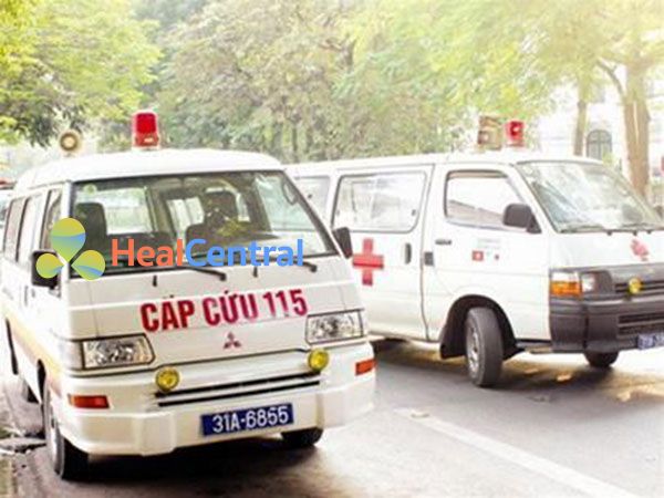 xe cấp cứu 115 