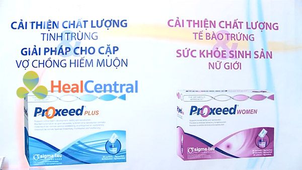 Bộ sản phẩm Proxeed plus và Proxeed nữ