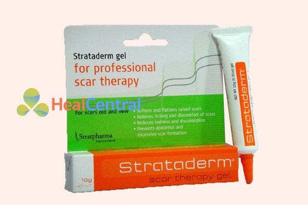 Kem trị sẹo Strataderm 10g