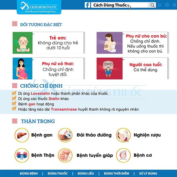 Cách sử dụng thuốc Lovastatin 2