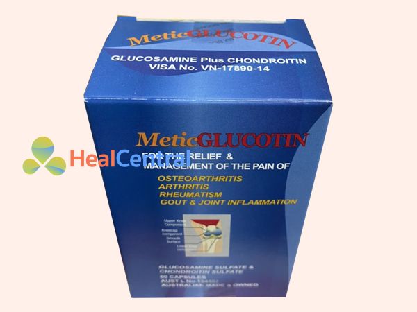 Hình ảnh: Hộp thuốc Metic glucotin