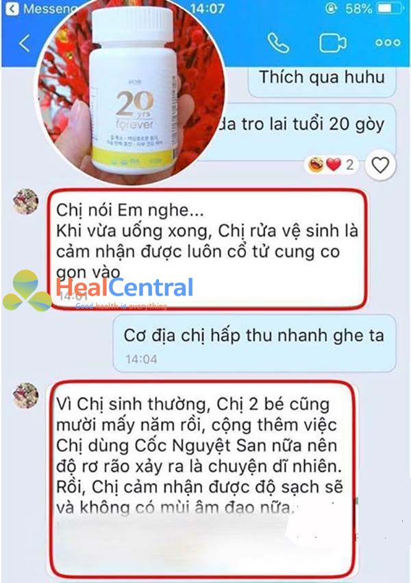 Review Viên uống se khít vùng-kín Genie