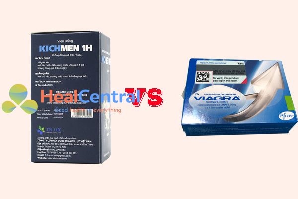 So sánh KICHMEN 1H với VIAGRA