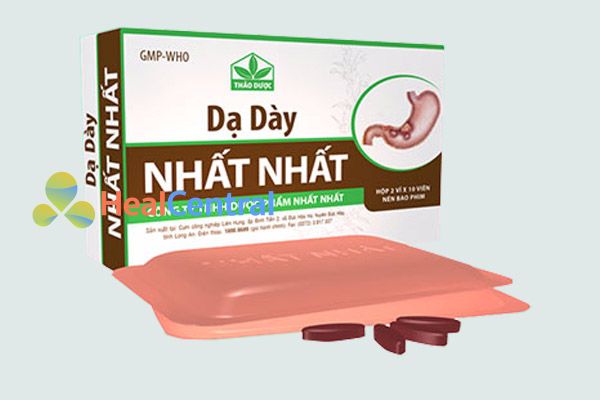 Hộp và vỉ Thuốc Dạ dày Nhất Nhất