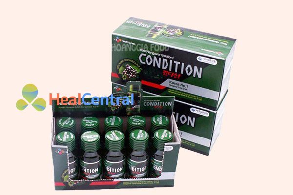 Thuốc giai rượu rượu bia Condition