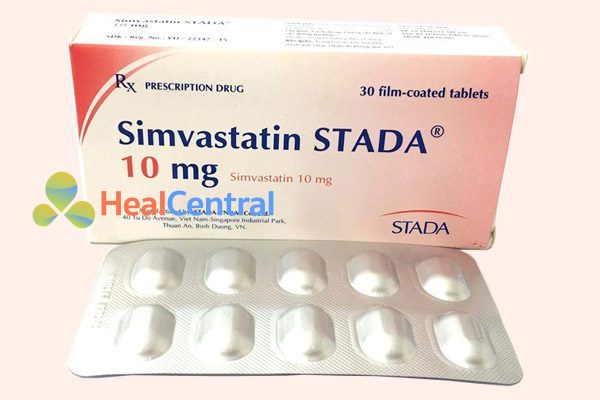 Thuốc Simvastatin STADA