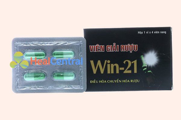 Viên giải rượu WIN 21 giúp bạn nhanh chóng đạt được tỉnh táo