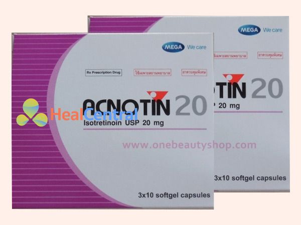 Thuốc Acnotin 20 - điều trị trứng cá bọc, mụn li ti