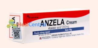 Thuốc trị mụn Anzela Cream