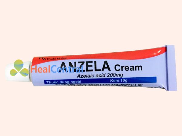 Hình ảnh tuýp kem trị sẹo Anzela Cream