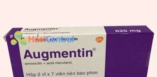 Thuốc Augmentin 625mg có sự kết hợp của Acid clavulanic và Amoxicillin