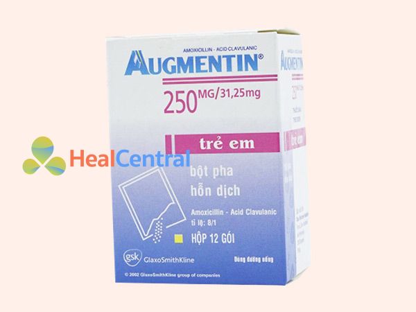 Thuốc Augmentin dạng bột uống cho trẻ em