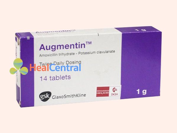 Hình ảnh hộp thuốc Augmentin