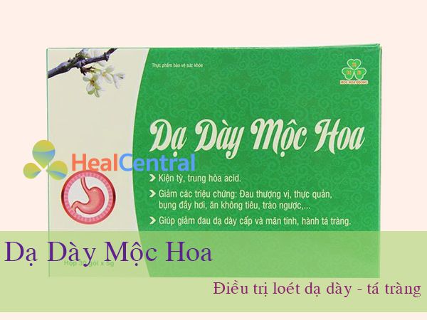 Dạ Dày Mộc Hoa giúp tiêu diệt vi khuẩn HP