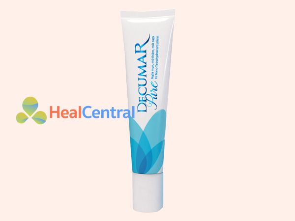 Tuýp gel trị mụn Decumar Pure