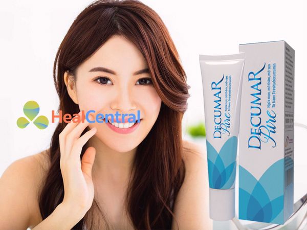 Decumar Pure - sạch mụn nhanh chóng