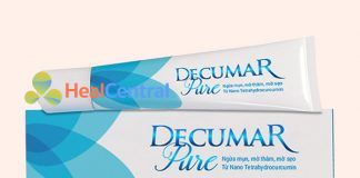 Kem trị mụn Decumar Pure