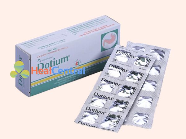 Hình ảnh hộp thuốc Dotium