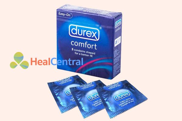 Bao cao su Durex Comfort hộp 3 cái